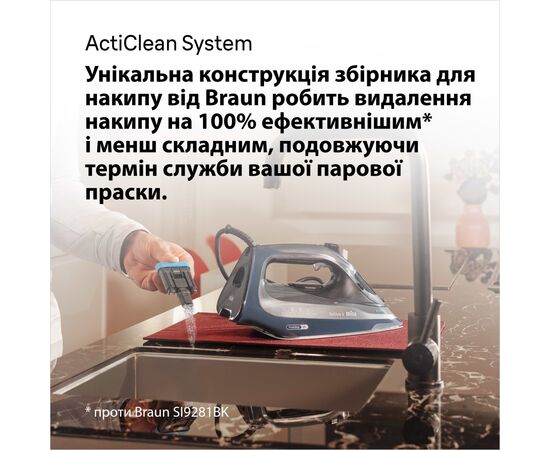 Утюг Braun SI 9682 DB (SI9682DB), изображение 7 Утюг Braun SI 9682 DB (SI9682DB), изображение 7