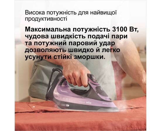 Утюг Braun SI 9661 VI (SI9661VI), изображение 6