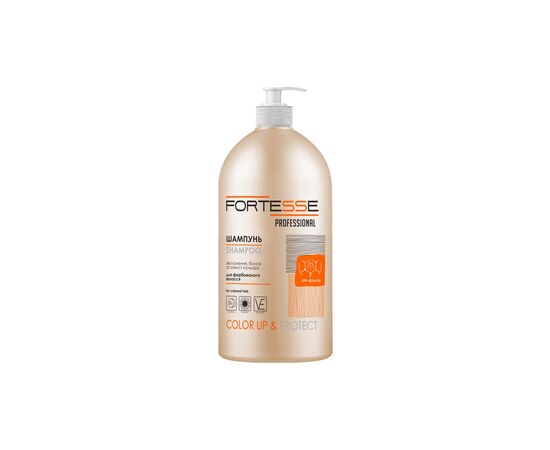 Шампунь Fortesse Professional Color Up & Protect Для окрашенных волос Стойкость цвета 1000 мл (4820000306171)