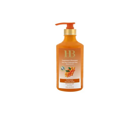 Шампунь Health and Beauty Для сухих и окрашенных волос с облепиховым маслом 780 мл (7290012326271)