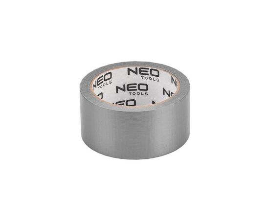 Скотч Neo Tools 20м, 48х0.11мм, армована, сірий (56-040)