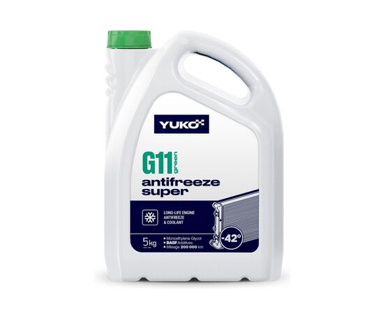 Антифриз Yuko -40 Super G11 зелен. 5л (4820070244496)
