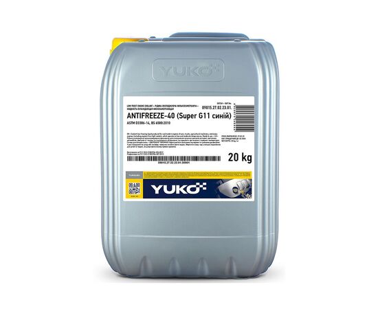 Антифриз Yuko -40 Super G11 синий 20л (4820070248944)