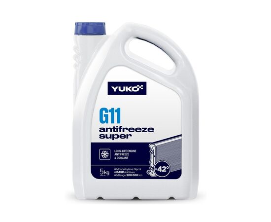 Антифриз Yuko -40 Super G11 синій 5л (4820070248203)