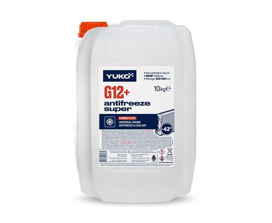 Антифриз Yuko -40 Super G12 + красный 9л (10 кг.) (4820070248234)