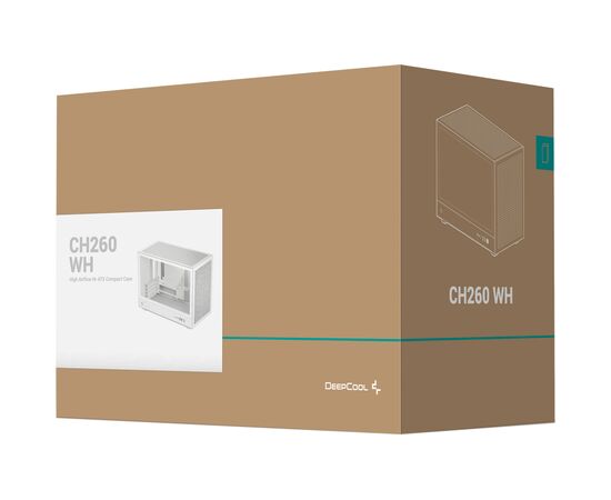 Корпус Deepcool CH260 WH, изображение 11 Корпус Deepcool CH260 WH, изображение 11