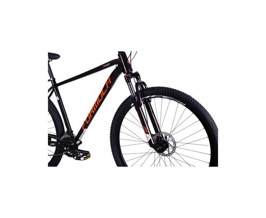 Велосипед Formula 29" THOR DD рама-17" AL 2025 чорний з помаран (OPS-FR-29-348), зображення 4 Велосипед Formula 29" THOR DD рама-17" AL 2025 чорний з помаран (OPS-FR-29-348), зображення 4