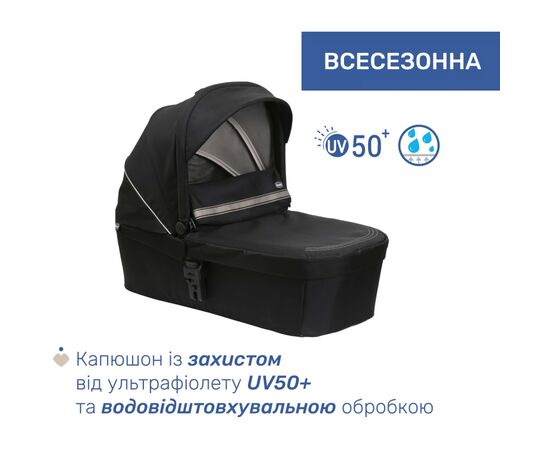 Коляска Chicco 2 в 1 Seety Чорна (2900990873845) (87097.07.01), изображение 5 Коляска Chicco 2 в 1 Seety Чорна (2900990873845) (87097.07.01), изображение 5