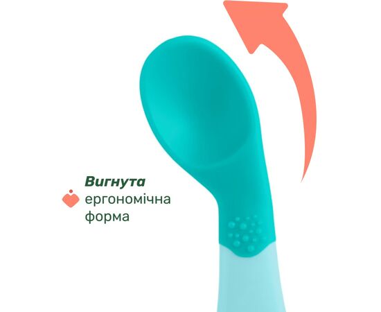 Набор детской посуды Chicco Ложка First Spoon 8 м+ (16100.25), изображение 3 Набор детской посуды Chicco Ложка First Spoon 8 м+ (16100.25), изображение 3
