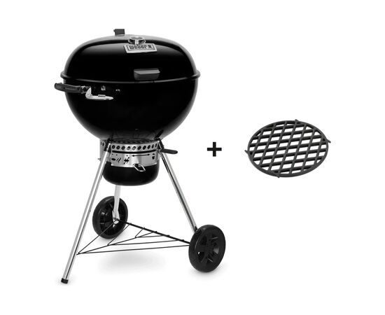 Гриль-барбекю Weber Master-Touch Premium SE E-5775 57 см + решітка Sear Grate (17401004)