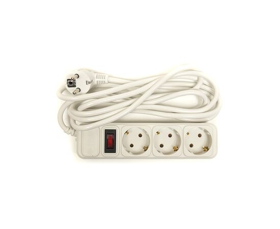 Сетевой фильтр питания PowerPlant 3 м, 3 розетки, евростандарт (JY-1054/3) (PPSA10M30S3)