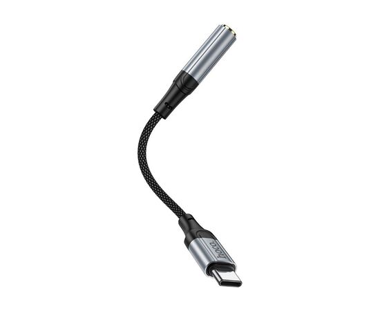 Переходник USB-C to 3.5mm F 0.12m Black HOCO (6942007608886), изображение 4 Переходник USB-C to 3.5mm F 0.12m Black HOCO (6942007608886), изображение 4