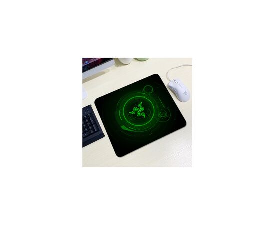 Коврик для мышки Voltronic Razer 14 Black/Green (YT-RZ14)