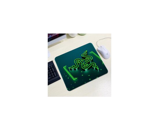 Коврик для мышки Voltronic Razer 9 Black/Green (YT-RZ9)