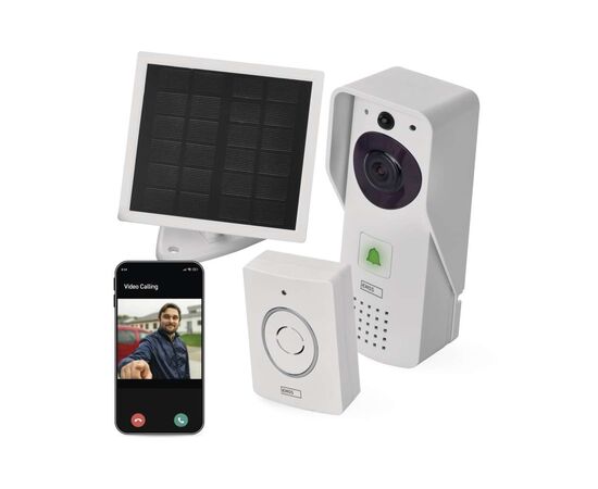 Відеодомофон video H4030GoSmar Wi-Fi solar panel EMOS (H4030)