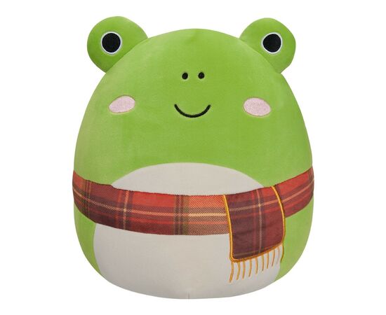 Мягкая игрушка Squishmallows Лягушка Венди в шарфе 30 см (SQCR04157)