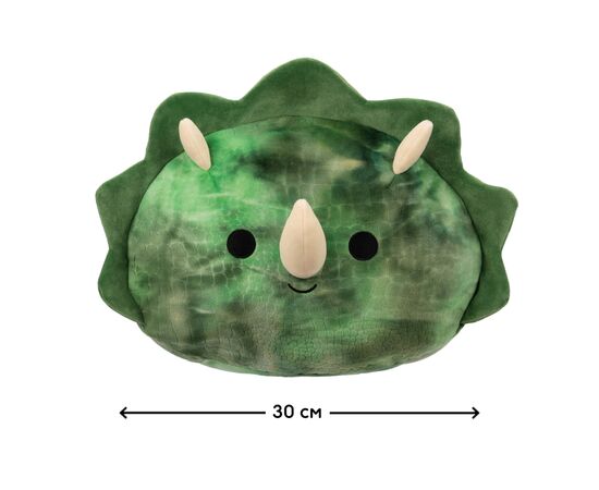 Мягкая игрушка Squishmallows Трицератопс Трей 30 см (SQCR04197), изображение 2 Мягкая игрушка Squishmallows Трицератопс Трей 30 см (SQCR04197), изображение 2