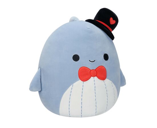 Мягкая игрушка Squishmallows Синий кит Самир 30 см (SQVA00873), изображение 3 Мягкая игрушка Squishmallows Синий кит Самир 30 см (SQVA00873), изображение 3