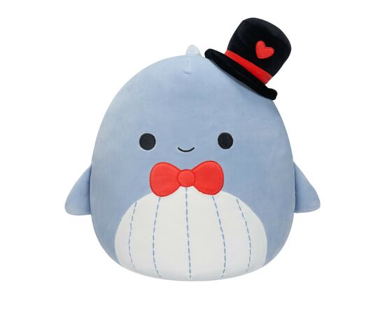 Мягкая игрушка Squishmallows Синий кит Самир 30 см (SQVA00873)