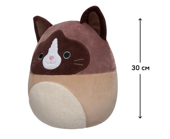 Мягкая игрушка Squishmallows Кот Вудворд 30 см (SQCR05423), изображение 2 Мягкая игрушка Squishmallows Кот Вудворд 30 см (SQCR05423), изображение 2