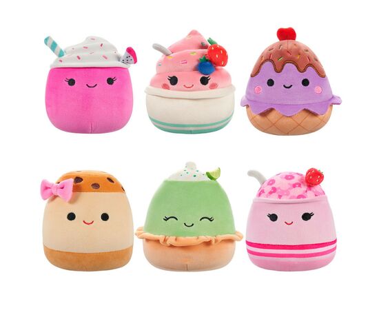 Мягкая игрушка Squishmallows Веселые десертики 13 см (SQCR05583), изображение 8 Мягкая игрушка Squishmallows Веселые десертики 13 см (SQCR05583), изображение 8