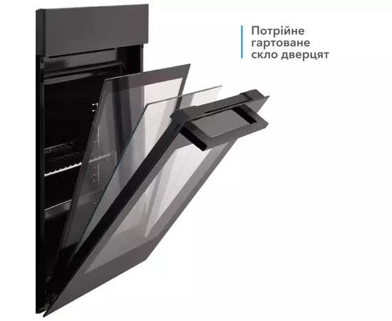 Духовой шкаф Eleyus EMMA 6010 BL STL, изображение 6 Духовой шкаф Eleyus EMMA 6010 BL STL, изображение 6
