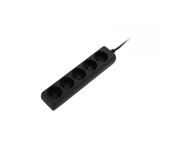 Сетевой удлинитель 2E 5XCEE7/17, 1.5м, black (2E-U0510M1.5BK_Gift), изображение 3 Сетевой удлинитель 2E 5XCEE7/17, 1.5м, black (2E-U0510M1.5BK_Gift), изображение 3