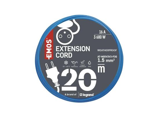 Сетевой удлинитель EMOS P01520W, изображение 6 Сетевой удлинитель EMOS P01520W, изображение 6