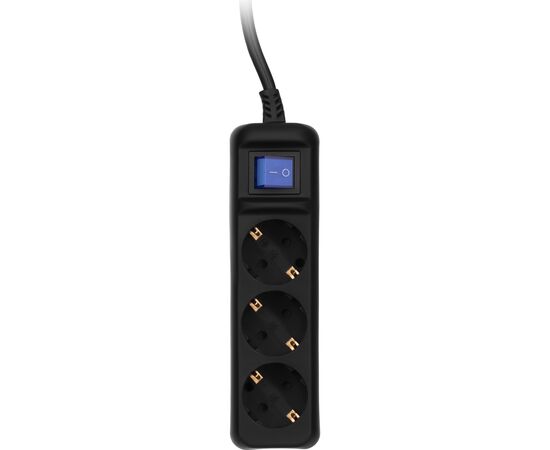 Сетевой удлинитель 2E 2E-U03ESM3BK, изображение 2 Сетевой удлинитель 2E 2E-U03ESM3BK, изображение 2