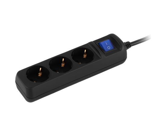 Сетевой удлинитель 2E 2E-U03ESM3BK, изображение 3 Сетевой удлинитель 2E 2E-U03ESM3BK, изображение 3