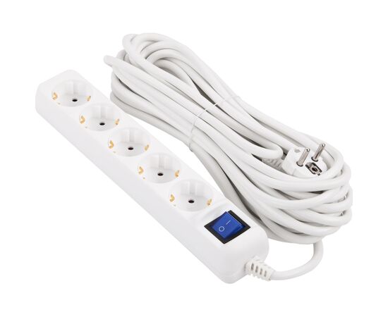 Сетевой удлинитель 2E 2E-U05ES15M10WH