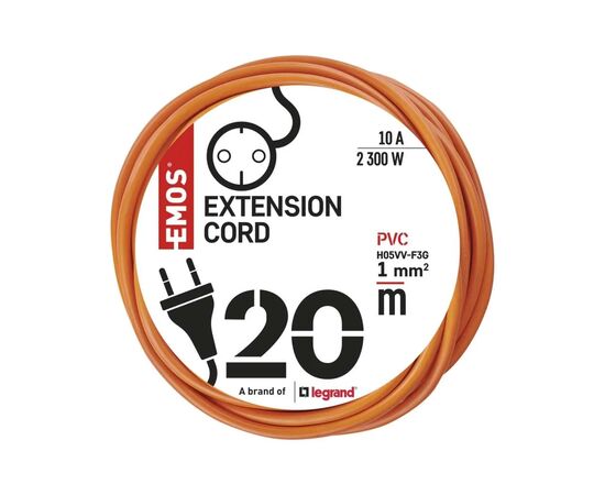Сетевой удлинитель EMOS P01220, изображение 3 Сетевой удлинитель EMOS P01220, изображение 3