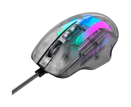 Мышка Havit HV-MS1011SE USB Transparent Black (6950676270280), изображение 2 Мышка Havit HV-MS1011SE USB Transparent Black (6950676270280), изображение 2