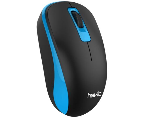 Мышка Havit HV-MS626GT Wireless Black-Blue (6939119005757), изображение 4 Мышка Havit HV-MS626GT Wireless Black-Blue (6939119005757), изображение 4