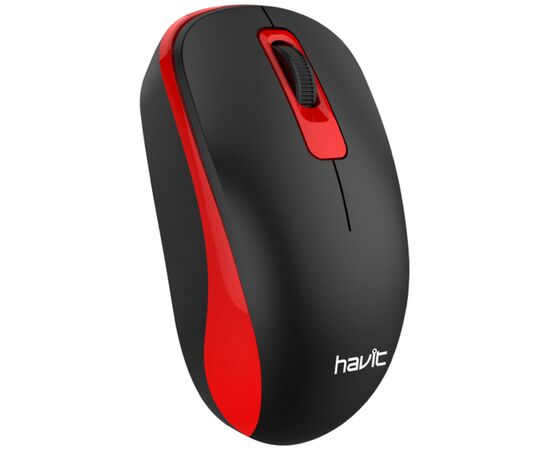Мышка Havit HV-MS626GT Wireless Black-Red (6939119005740), изображение 4 Мышка Havit HV-MS626GT Wireless Black-Red (6939119005740), изображение 4