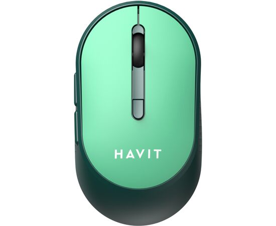 Мышка Havit HV-MS78GT Wireless Black-Green (6939119041236)