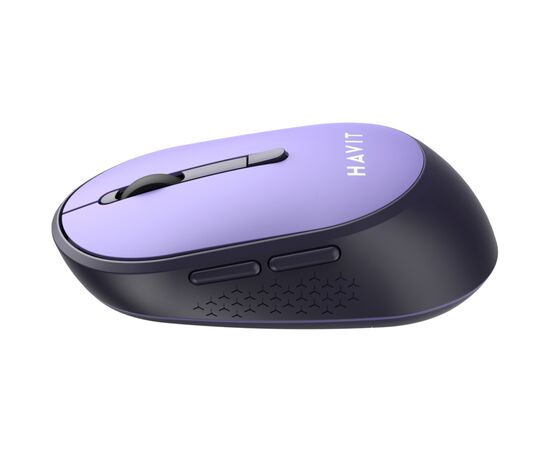 Мышка Havit HV-MS78GT Wireless Black-Purple (6939119041229), изображение 3 Мышка Havit HV-MS78GT Wireless Black-Purple (6939119041229), изображение 3