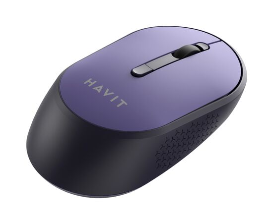 Мышка Havit HV-MS78GT Wireless Black-Purple (6939119041229), изображение 5 Мышка Havit HV-MS78GT Wireless Black-Purple (6939119041229), изображение 5