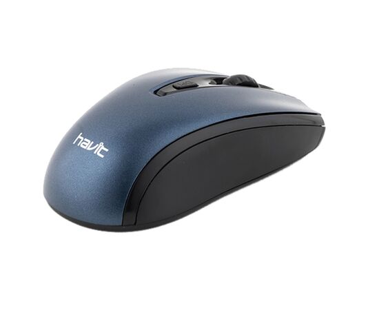 Мышка Havit HV-MS858GT Wireless Black-Blue (6939119026721), изображение 2 Мышка Havit HV-MS858GT Wireless Black-Blue (6939119026721), изображение 2