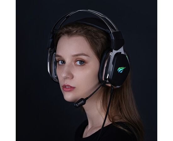 Навушники Havit HV-H2018U Plug USB 7.1 Black (6939119031152), зображення 7