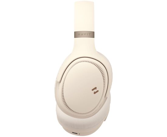 Навушники Havit HV-H630BT Beige (6939119073107), зображення 3 Навушники Havit HV-H630BT Beige (6939119073107), зображення 3