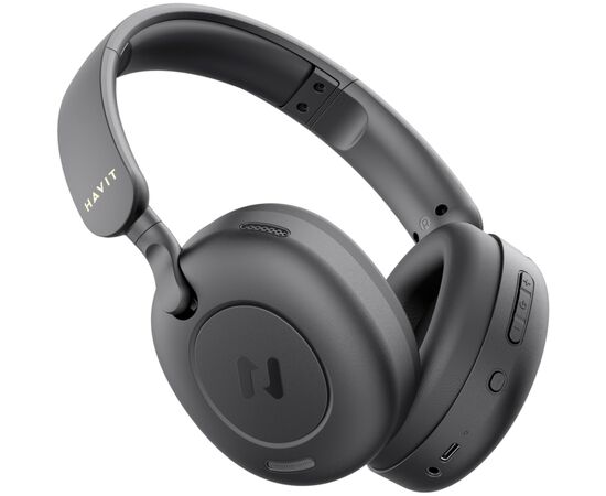 Навушники Havit HV-H655BT ANC Black (6939119087432), зображення 5 Навушники Havit HV-H655BT ANC Black (6939119087432), зображення 5
