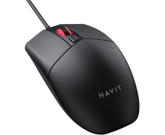 Мышка Havit HV-MS71 USB Black (6939119048440), изображение 4 Мышка Havit HV-MS71 USB Black (6939119048440), изображение 4
