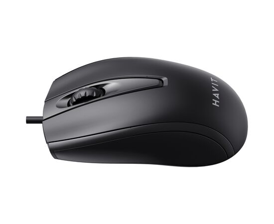 Мышка Havit HV-MS871 USB Black (6939119015671), изображение 3 Мышка Havit HV-MS871 USB Black (6939119015671), изображение 3