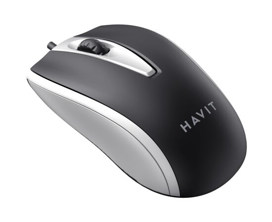 Мишка Havit HV-MS871 USB Gray (6939119020316), зображення 5 Мишка Havit HV-MS871 USB Gray (6939119020316), зображення 5