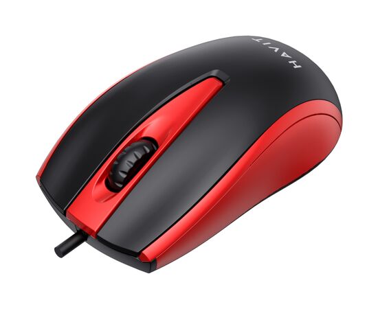 Мишка Havit HV-MS871 USB Red (6939119020293), зображення 2 Мишка Havit HV-MS871 USB Red (6939119020293), зображення 2
