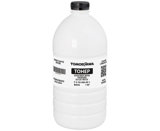 Тонер Kyocera Mita TASKalfa 3212i/4012i, 1 кг Tomoegawa (TSM-KM-09-1)