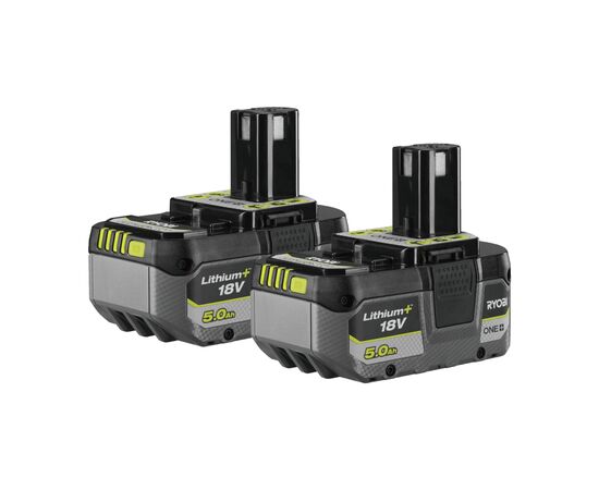 Аккумулятор к электроинструменту Ryobi ONE+ RB1850X2 18V, 2х5Ah (5133005305), изображение 2