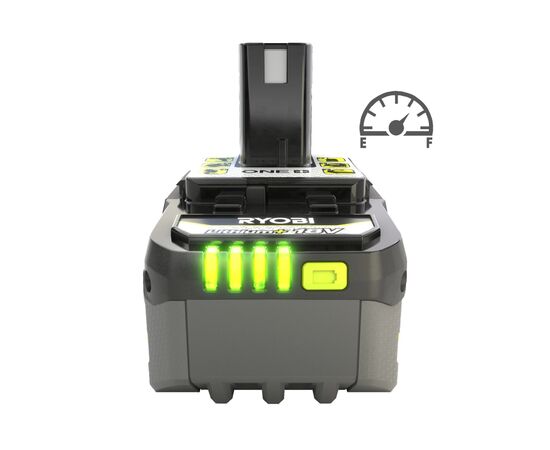 Аккумулятор к электроинструменту Ryobi ONE+ RB1850X2 18V, 2х5Ah (5133005305), изображение 3