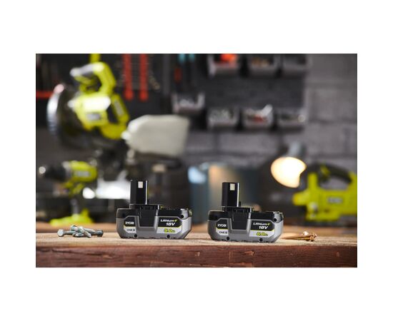 Аккумулятор к электроинструменту Ryobi ONE+ RB1850X2 18V, 2х5Ah (5133005305), изображение 7